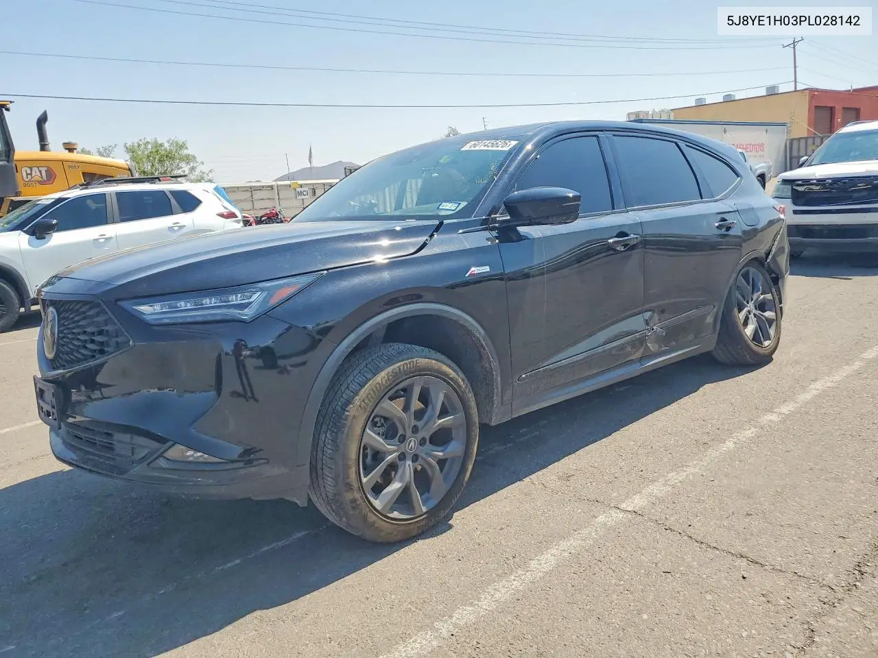 2023 Acura Mdx A-Spec VIN: 5J8YE1H03PL028142 Lot: 60145626