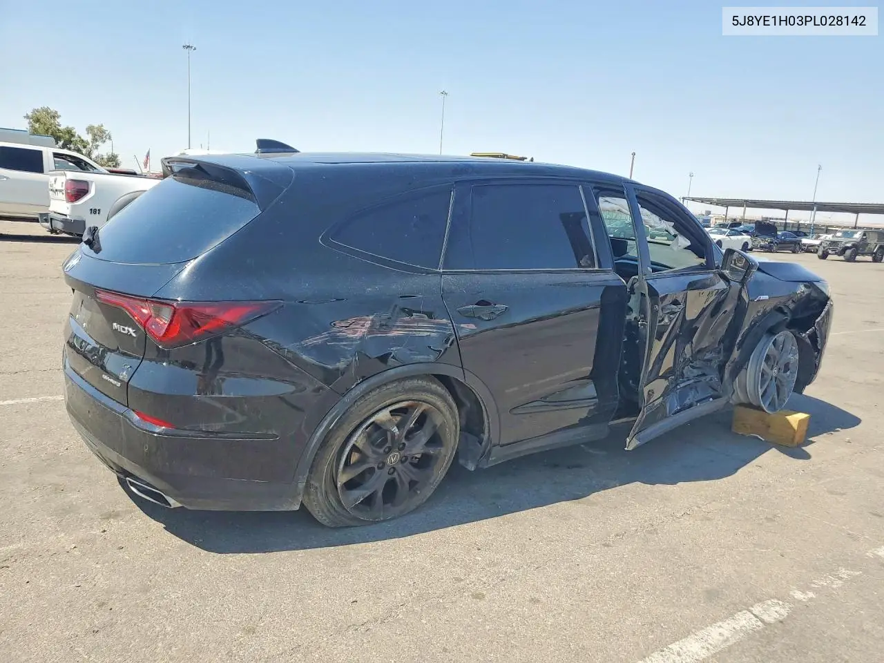 2023 Acura Mdx A-Spec VIN: 5J8YE1H03PL028142 Lot: 60145626
