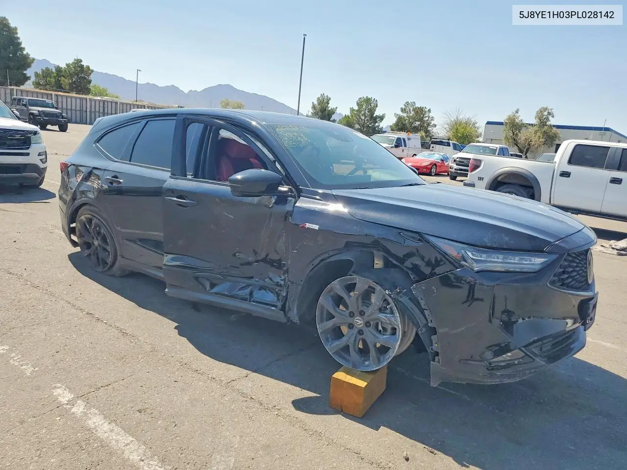2023 Acura Mdx A-Spec VIN: 5J8YE1H03PL028142 Lot: 60145626