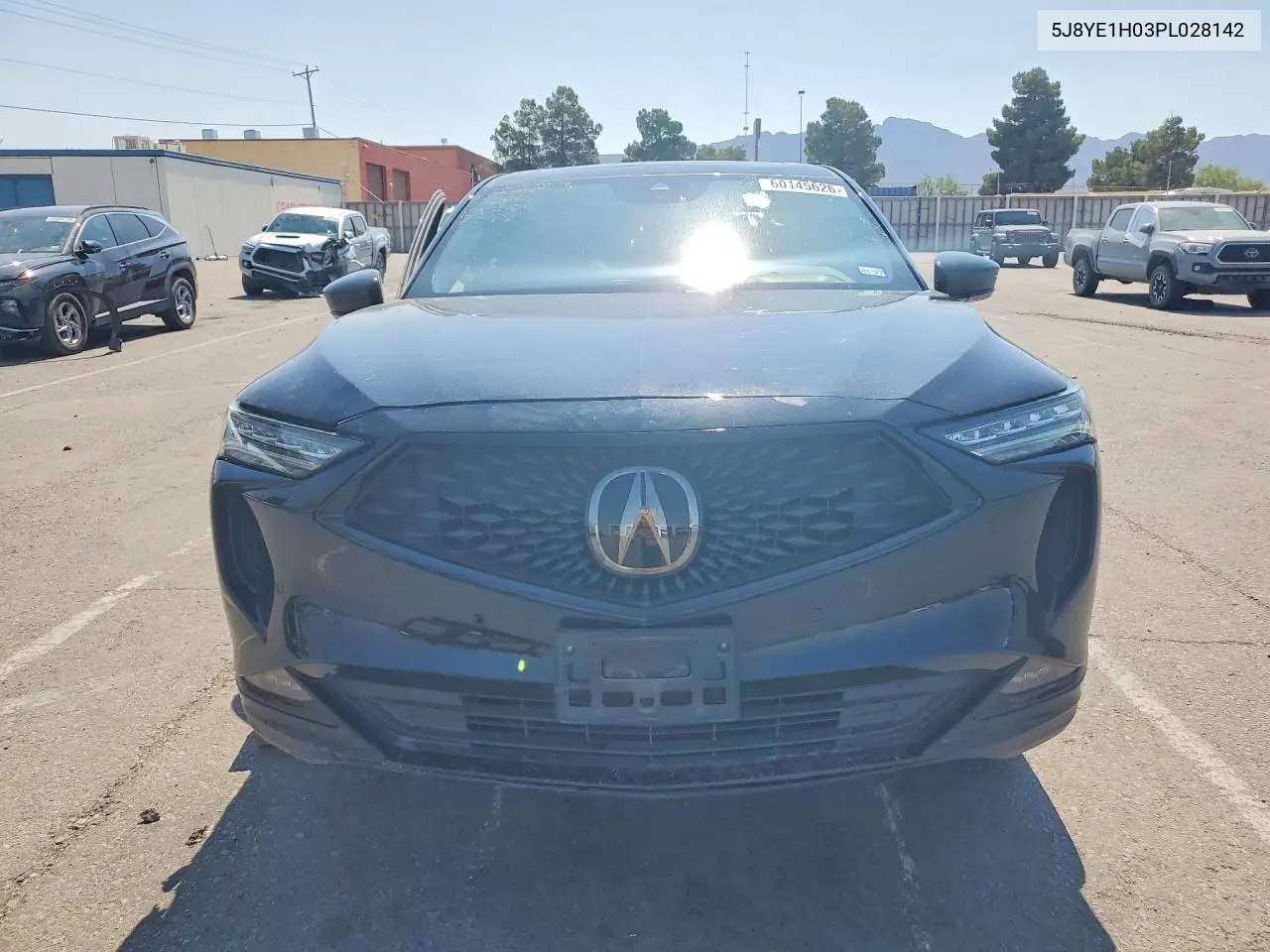 2023 Acura Mdx A-Spec VIN: 5J8YE1H03PL028142 Lot: 60145626