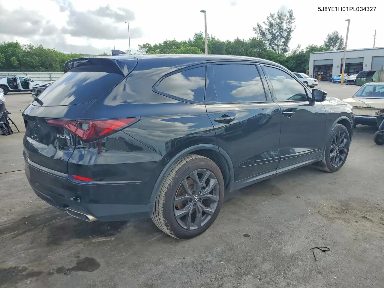 2023 Acura Mdx A-Spec VIN: 5J8YE1H01PL034327 Lot: 60448636