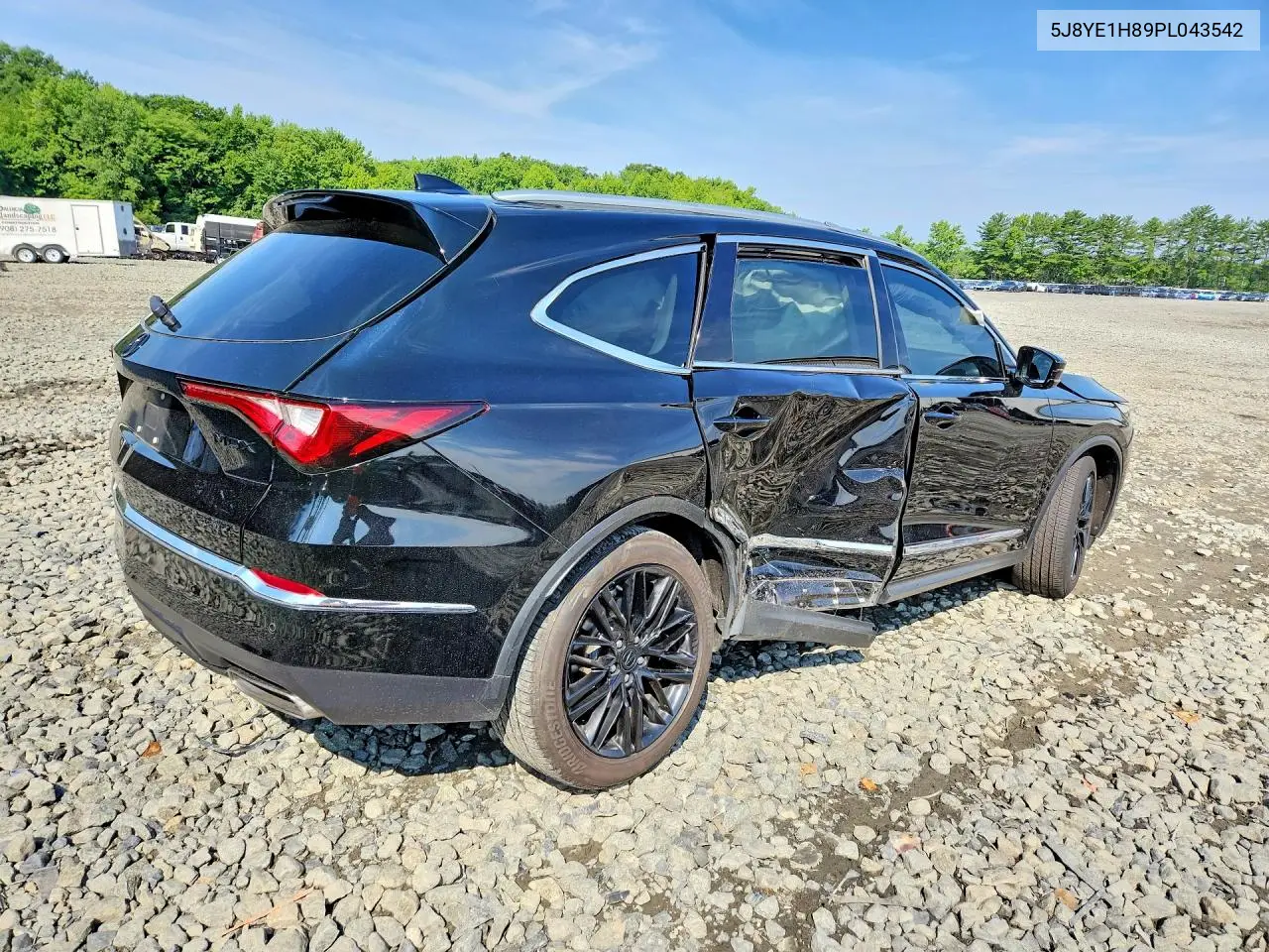 2023 Acura Mdx Advance VIN: 5J8YE1H89PL043542 Lot: 60571566