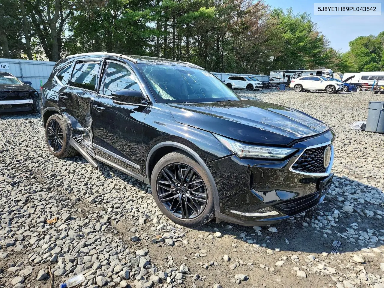2023 Acura Mdx Advance VIN: 5J8YE1H89PL043542 Lot: 60571566