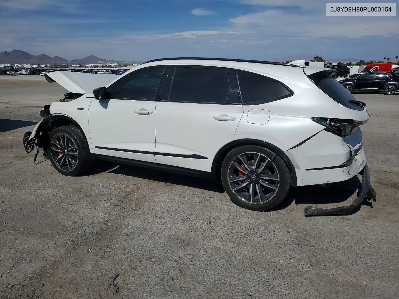 2023 Acura Mdx Type S Advance VIN: 5J8YD8H80PL000154 Lot: 61226656
