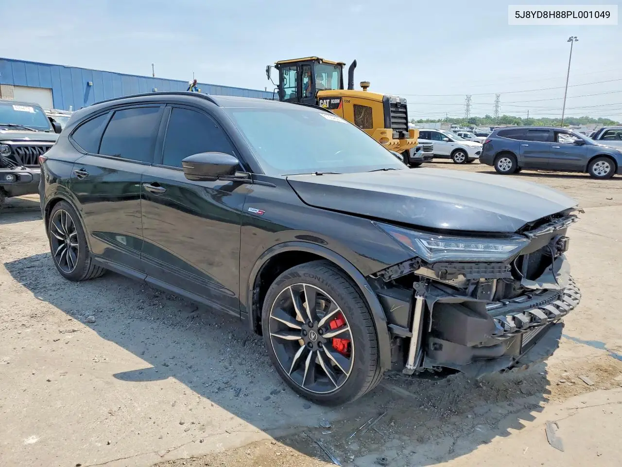 2023 Acura Mdx Type S Advance VIN: 5J8YD8H88PL001049 Lot: 61234826