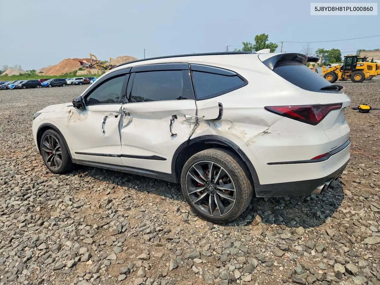 2023 Acura Mdx Type S Advance VIN: 5J8YD8H81PL000860 Lot: 61281556