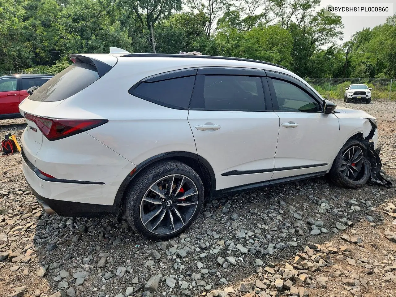 2023 Acura Mdx Type S Advance VIN: 5J8YD8H81PL000860 Lot: 61281556