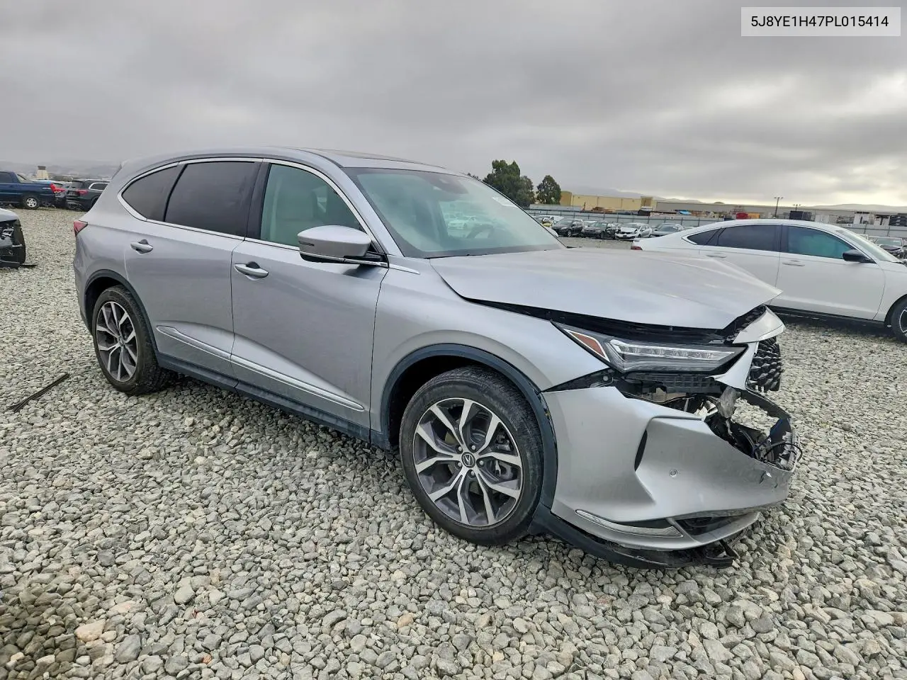 2023 Acura Mdx Technology VIN: 5J8YE1H47PL015414 Lot: 61665236