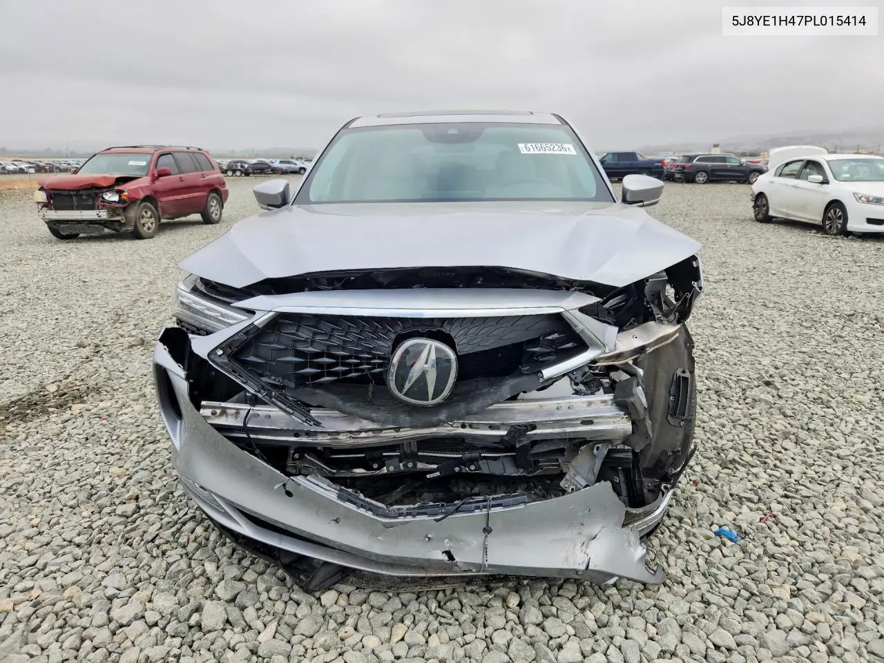 2023 Acura Mdx Technology VIN: 5J8YE1H47PL015414 Lot: 61665236