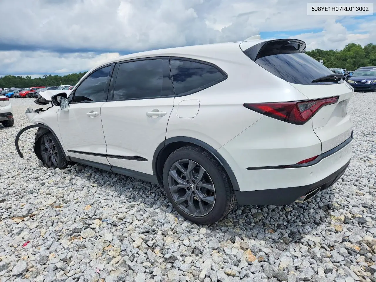 2024 Acura Mdx A-Spec VIN: 5J8YE1H07RL013002 Lot: 60672006