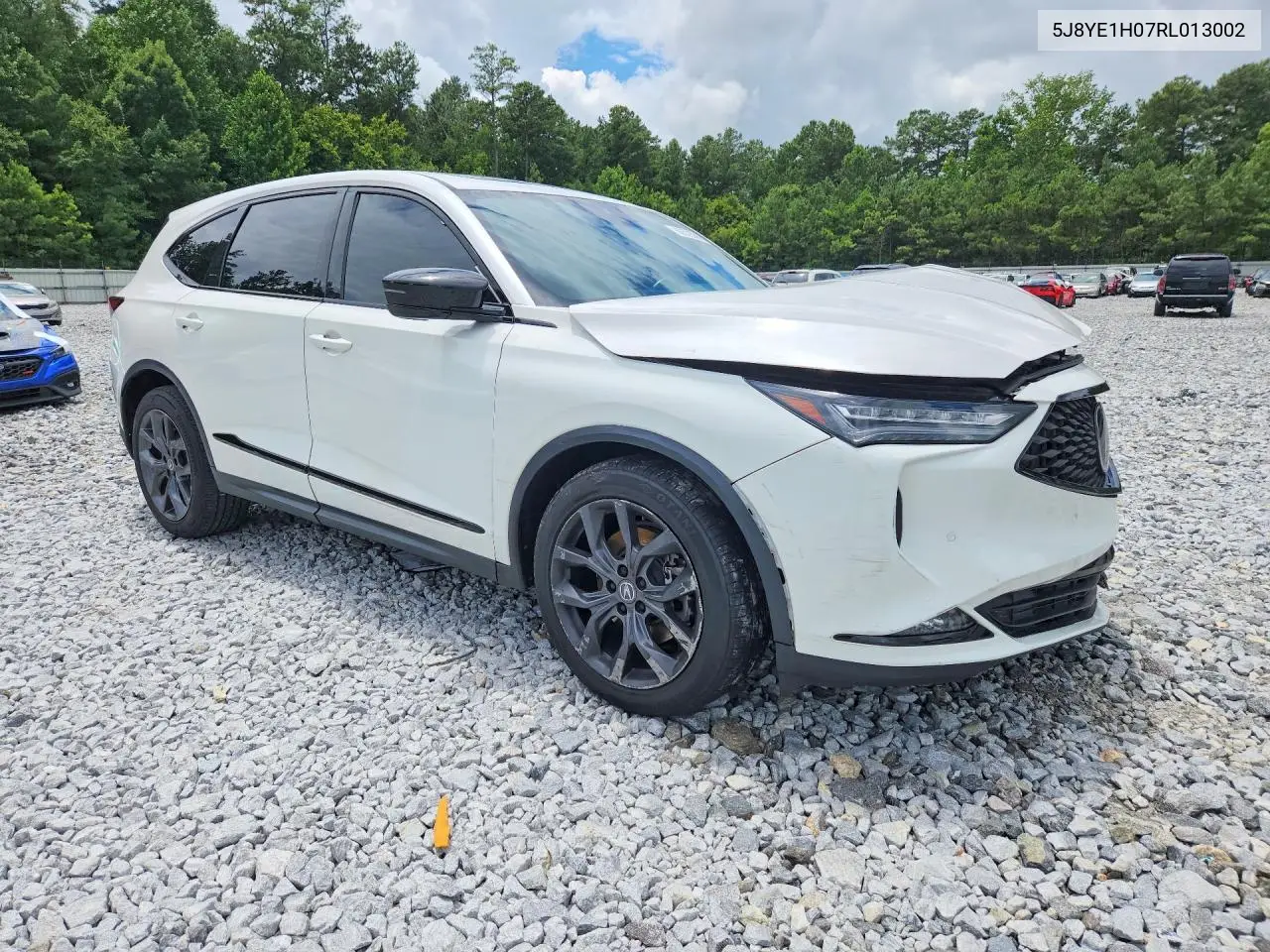 2024 Acura Mdx A-Spec VIN: 5J8YE1H07RL013002 Lot: 60672006
