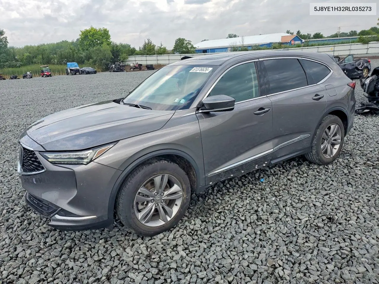 2024 Acura Mdx VIN: 5J8YE1H32RL035273 Lot: 61376626