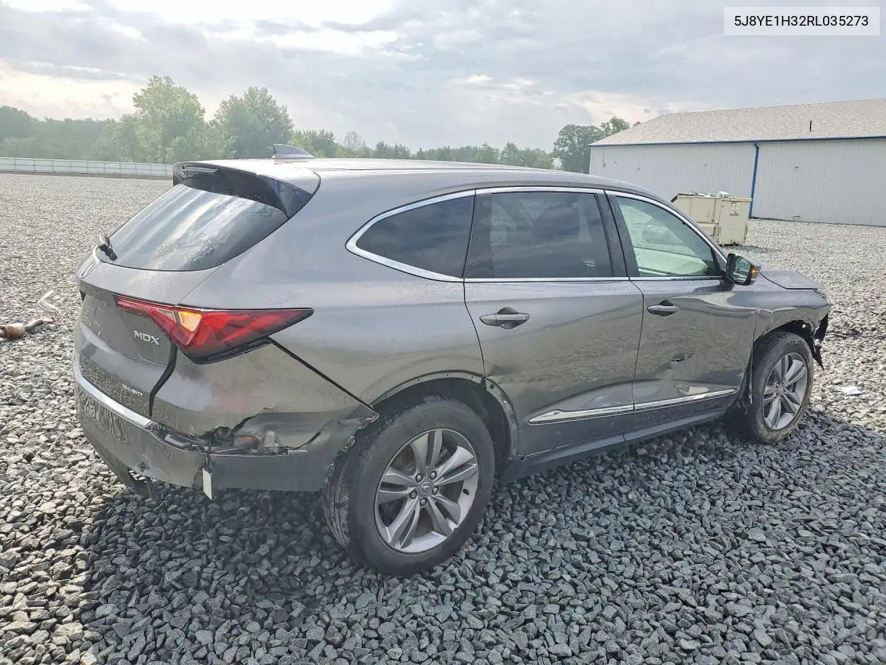 2024 Acura Mdx VIN: 5J8YE1H32RL035273 Lot: 61376626