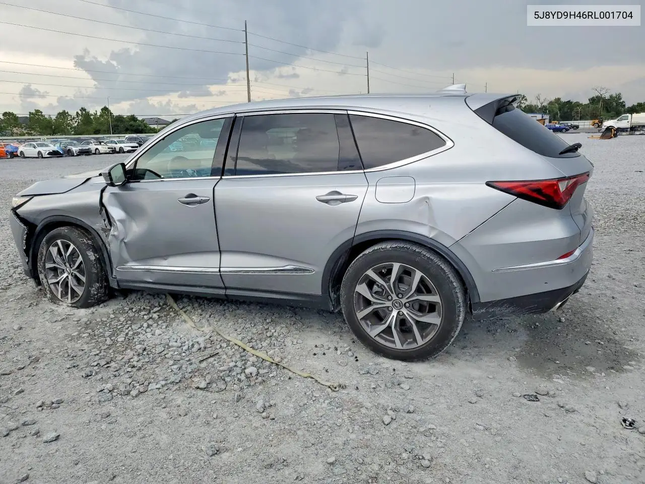 2024 Acura Mdx Technology VIN: 5J8YD9H46RL001704 Lot: 61567906