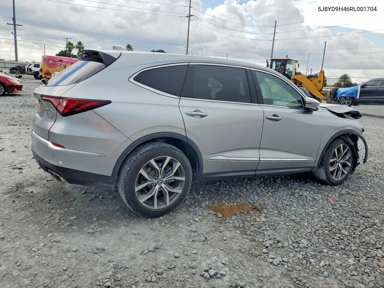 2024 Acura Mdx Technology VIN: 5J8YD9H46RL001704 Lot: 61567906