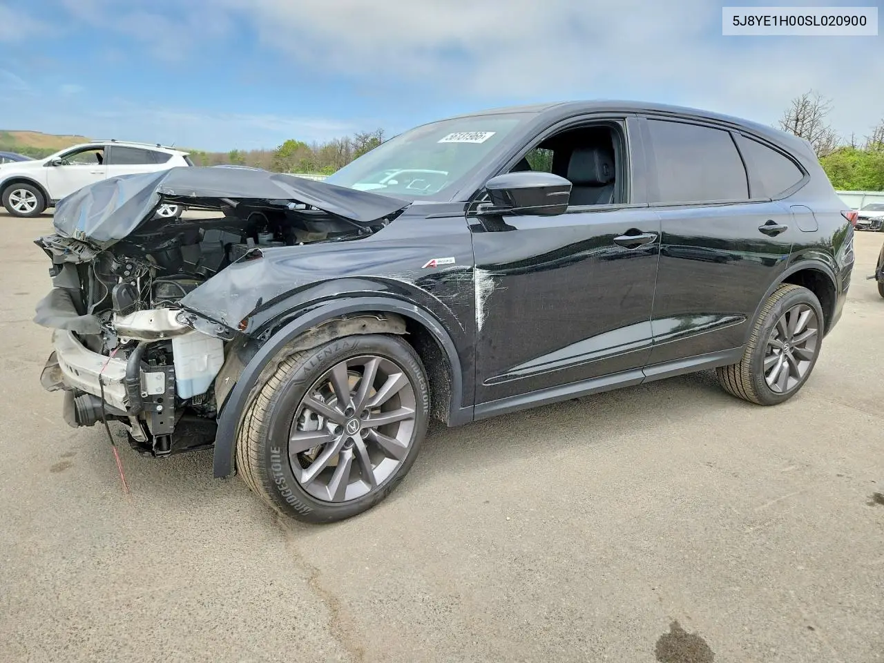 2025 Acura Mdx A-Spec VIN: 5J8YE1H00SL020900 Lot: 56131966