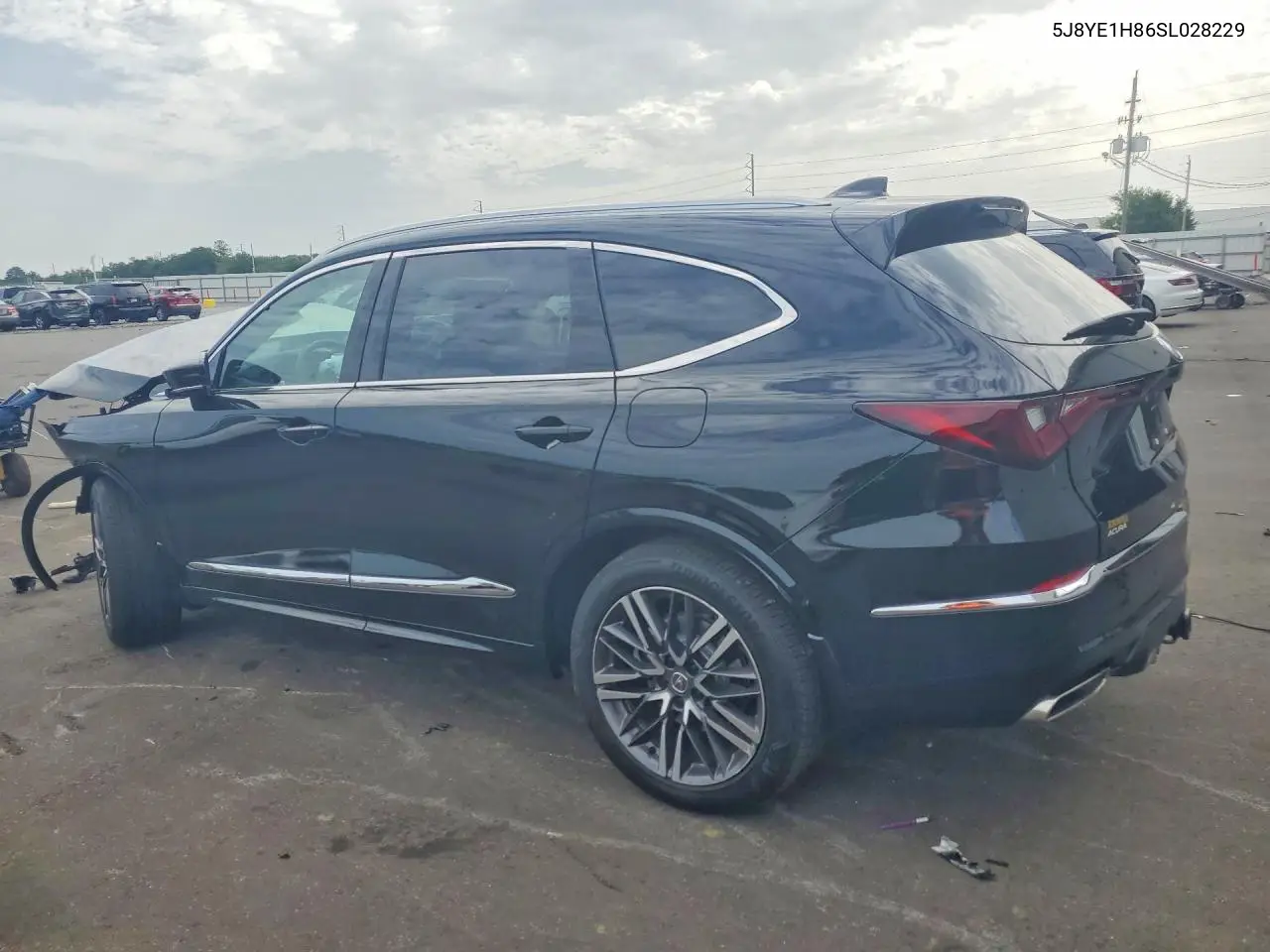 2025 Acura Mdx Advance VIN: 5J8YE1H86SL028229 Lot: 60580406