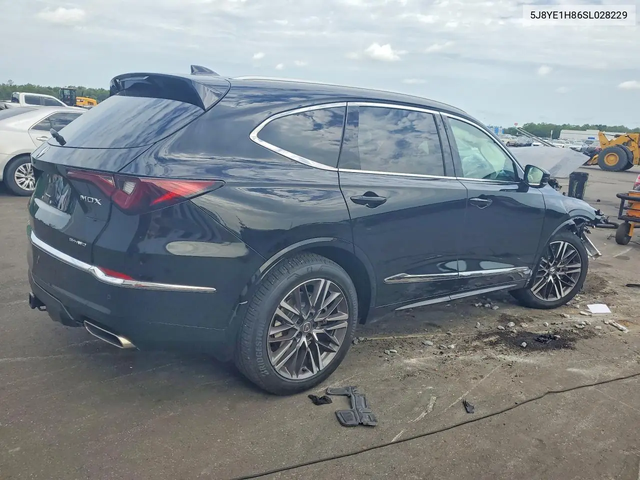 2025 Acura Mdx Advance VIN: 5J8YE1H86SL028229 Lot: 60580406