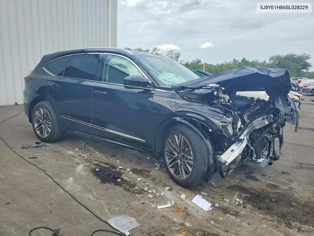 2025 Acura Mdx Advance VIN: 5J8YE1H86SL028229 Lot: 60580406