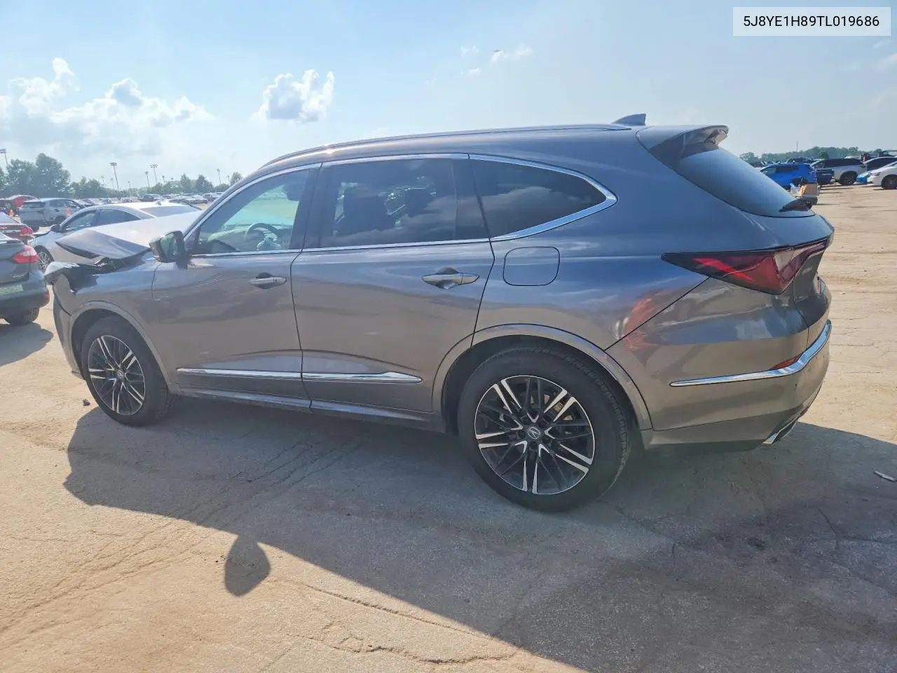 2026 Acura Mdx Advance VIN: 5J8YE1H89TL019686 Lot: 60660996