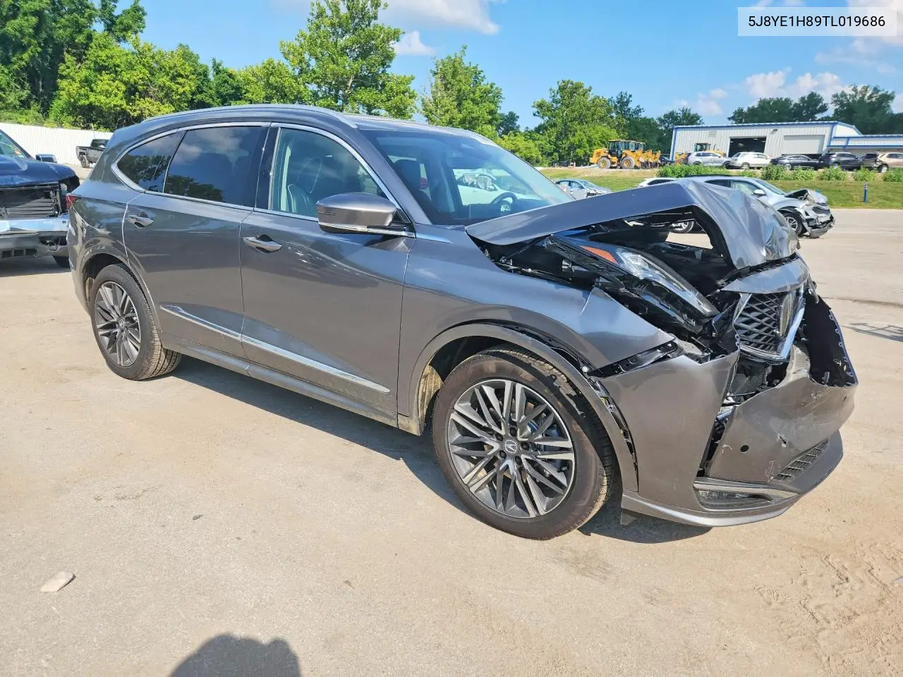 2026 Acura Mdx Advance VIN: 5J8YE1H89TL019686 Lot: 60660996