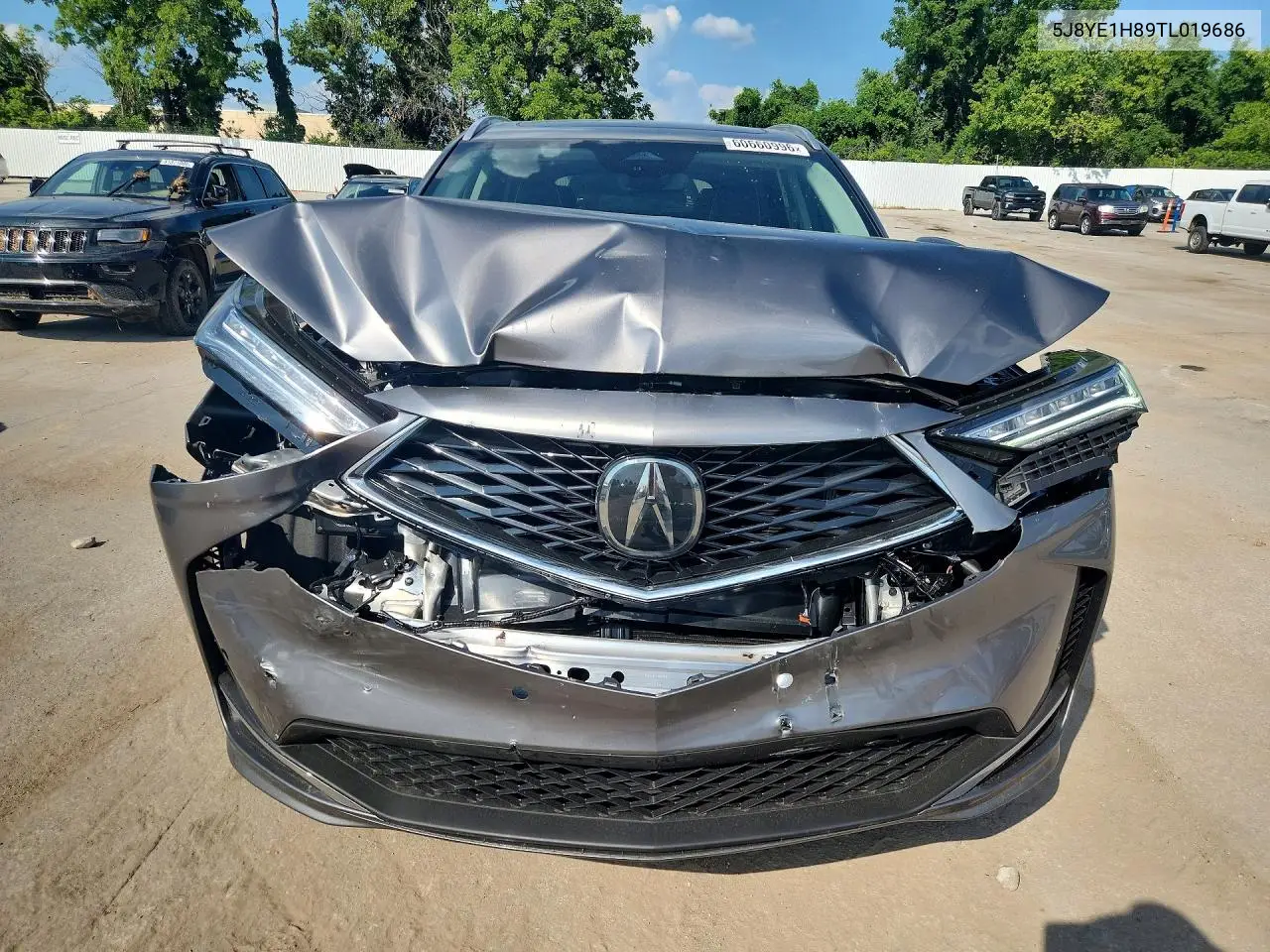 2026 Acura Mdx Advance VIN: 5J8YE1H89TL019686 Lot: 60660996