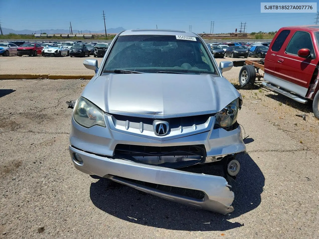 2007 Acura Rdx Technology VIN: 5J8TB18527A007776 Lot: 55425586