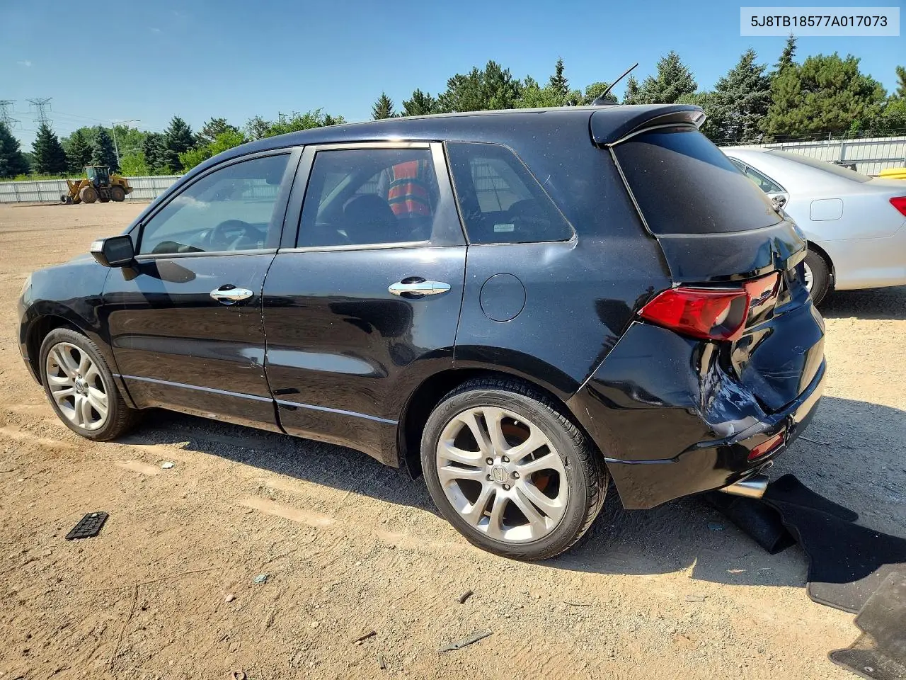 2007 Acura Rdx Technology VIN: 5J8TB18577A017073 Lot: 60468106