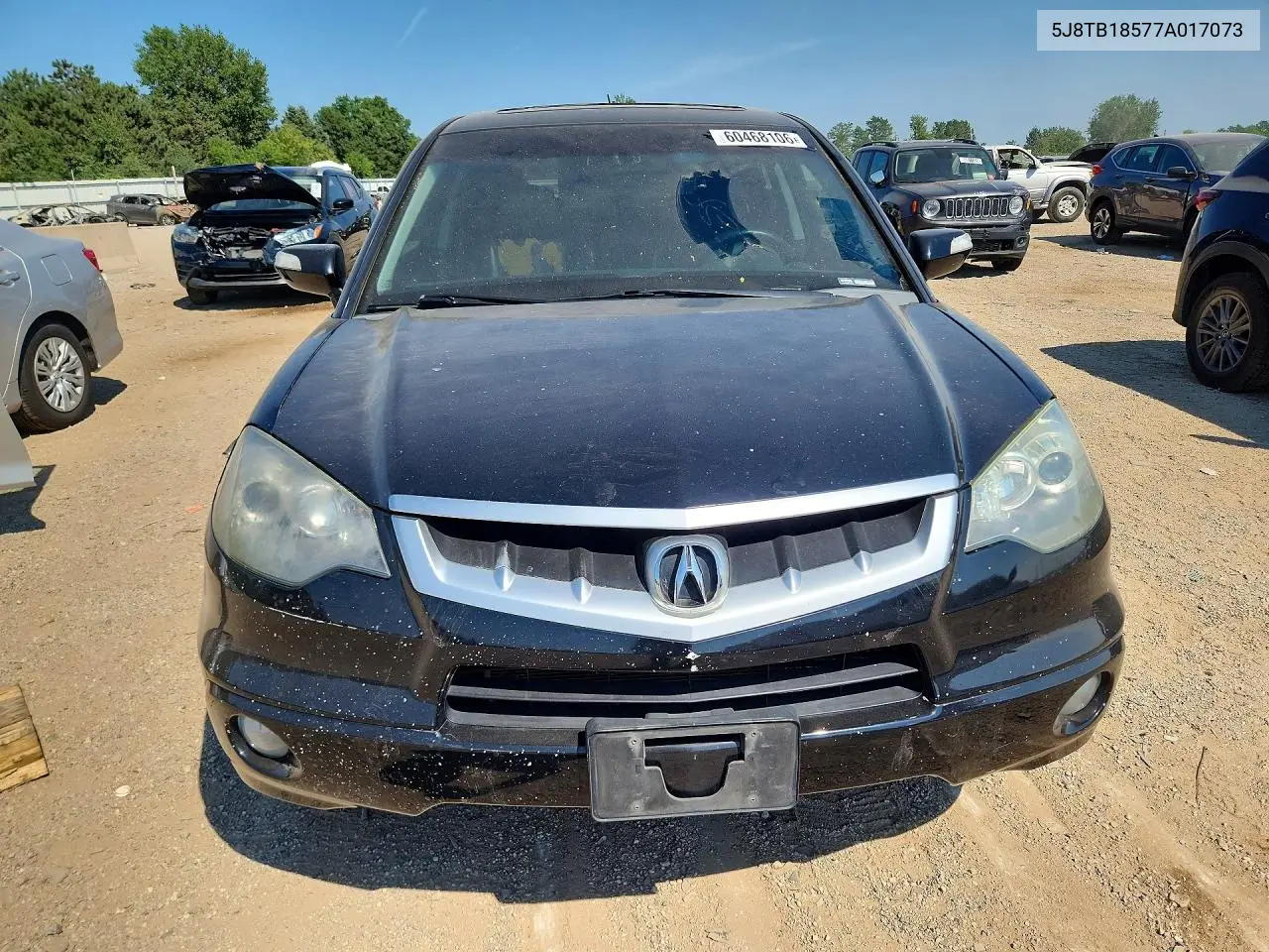 2007 Acura Rdx Technology VIN: 5J8TB18577A017073 Lot: 60468106