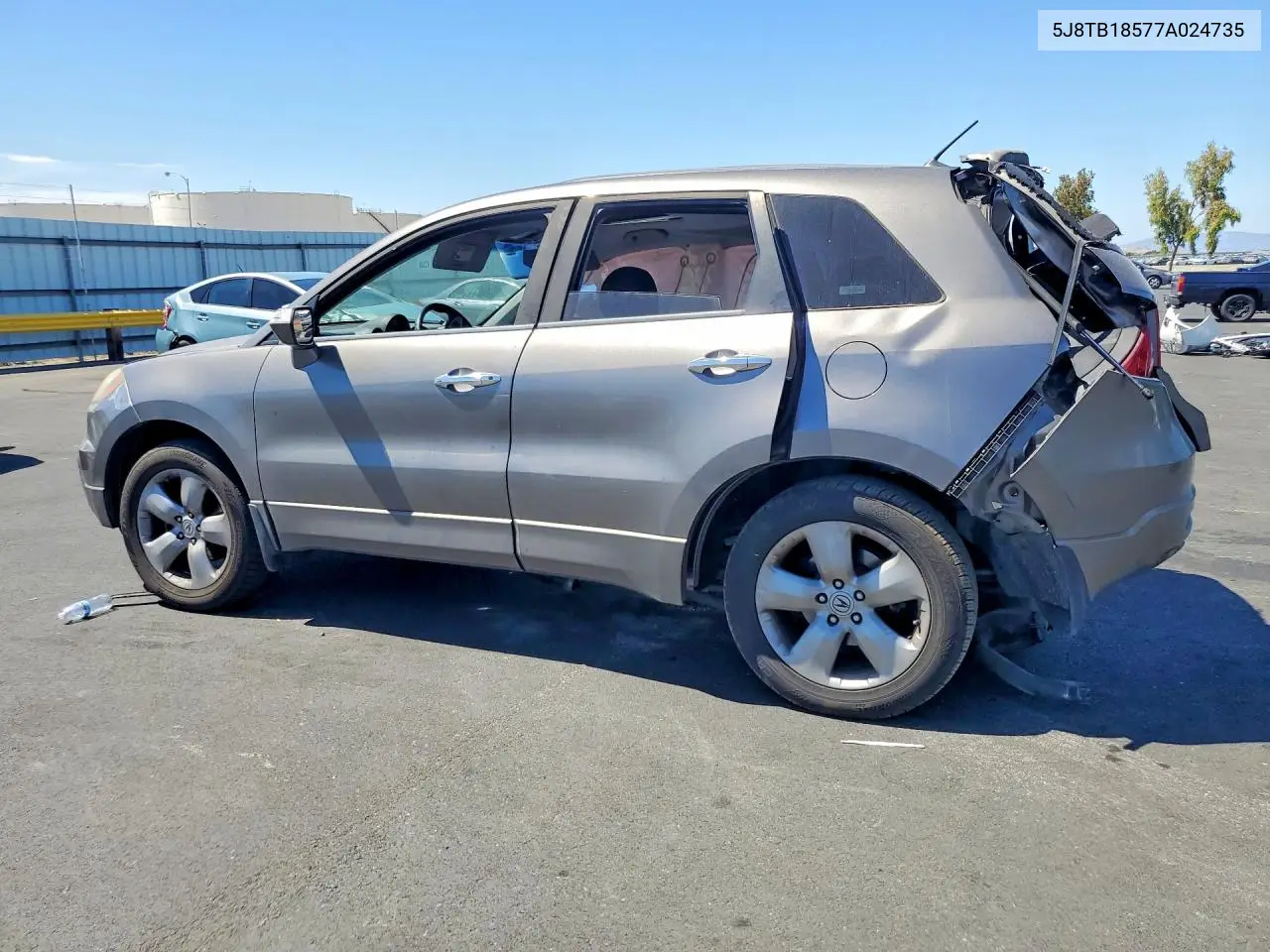 2007 Acura Rdx Technology VIN: 5J8TB18577A024735 Lot: 60719826