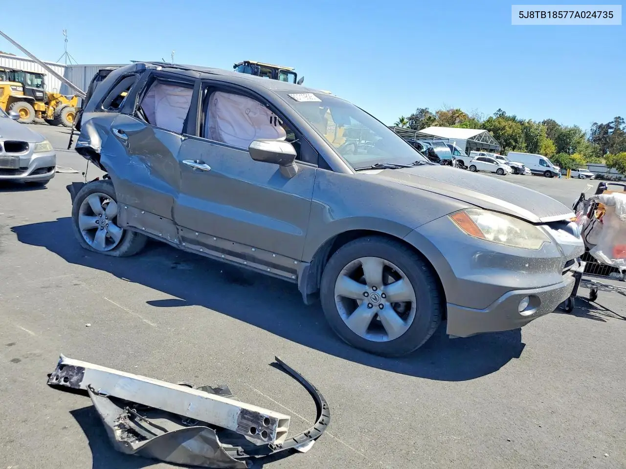 2007 Acura Rdx Technology VIN: 5J8TB18577A024735 Lot: 60719826
