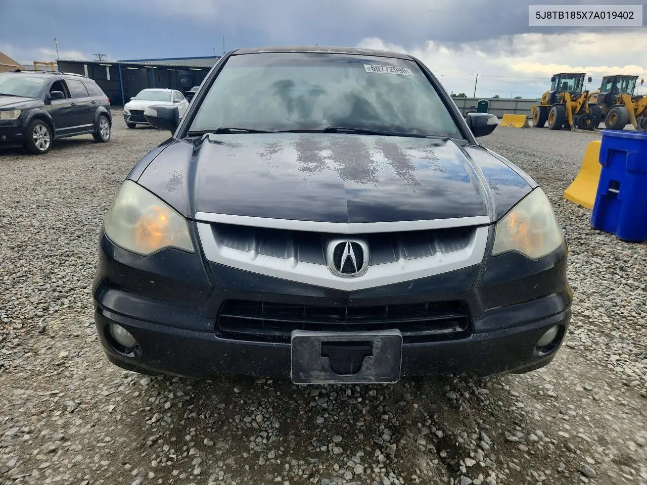 2007 Acura Rdx Technology VIN: 5J8TB185X7A019402 Lot: 60772996