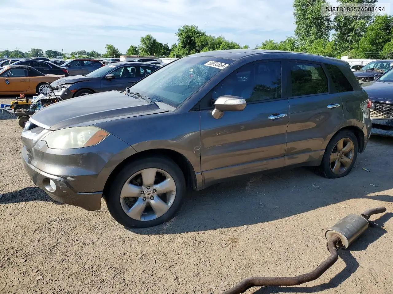 2007 Acura Rdx Technology VIN: 5J8TB18557A003494 Lot: 60835656