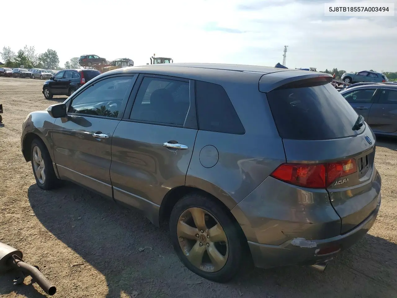 2007 Acura Rdx Technology VIN: 5J8TB18557A003494 Lot: 60835656