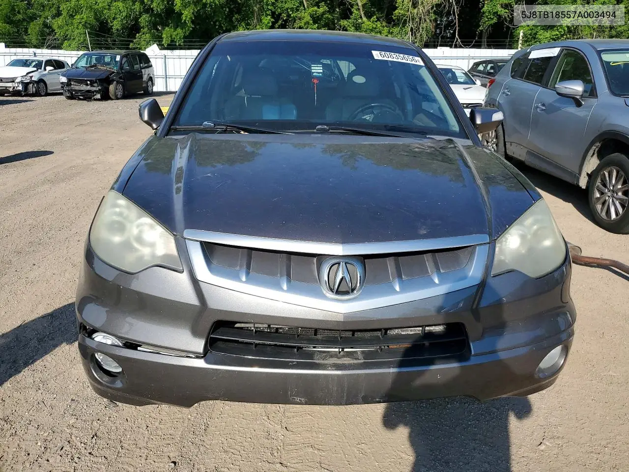 2007 Acura Rdx Technology VIN: 5J8TB18557A003494 Lot: 60835656