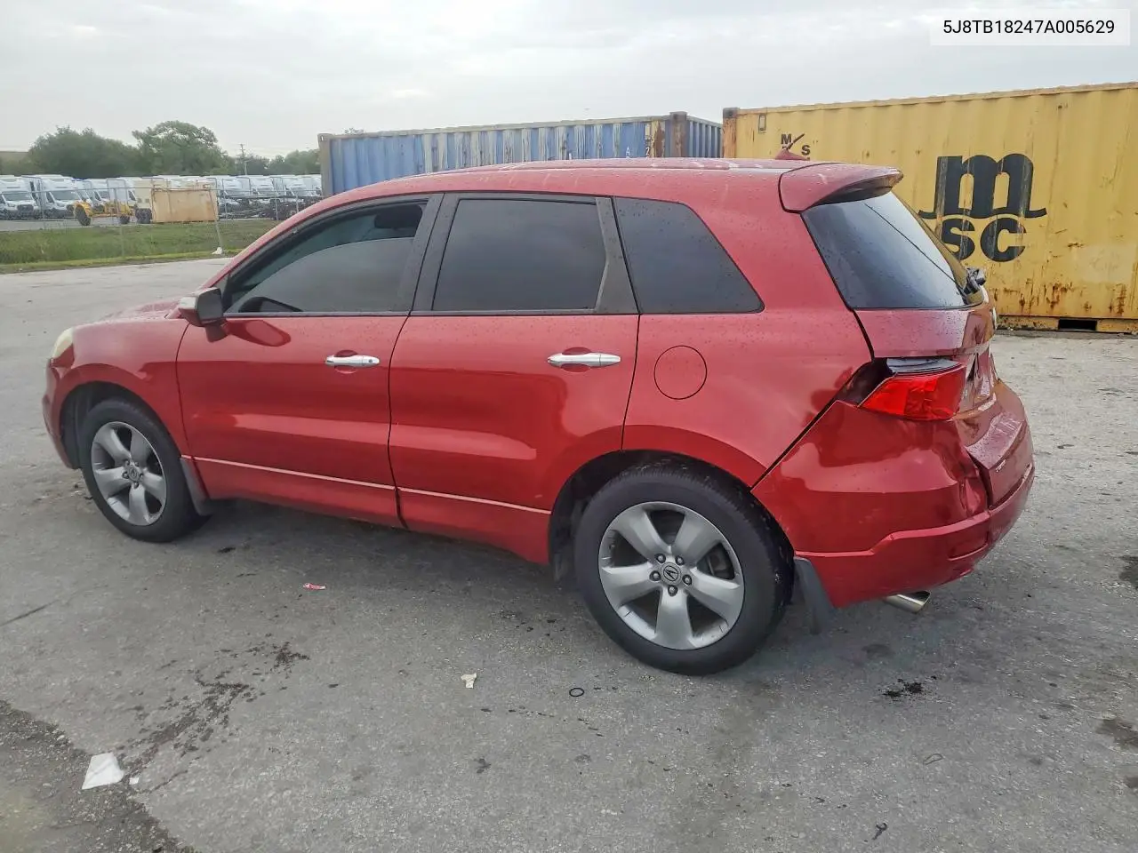 2007 Acura Rdx VIN: 5J8TB18247A005629 Lot: 60983916
