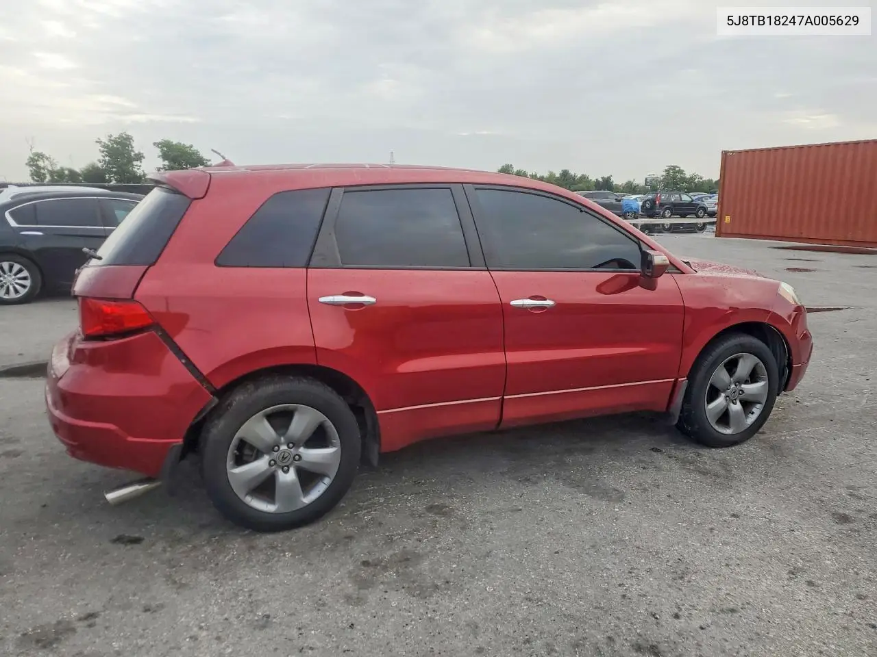 2007 Acura Rdx VIN: 5J8TB18247A005629 Lot: 60983916