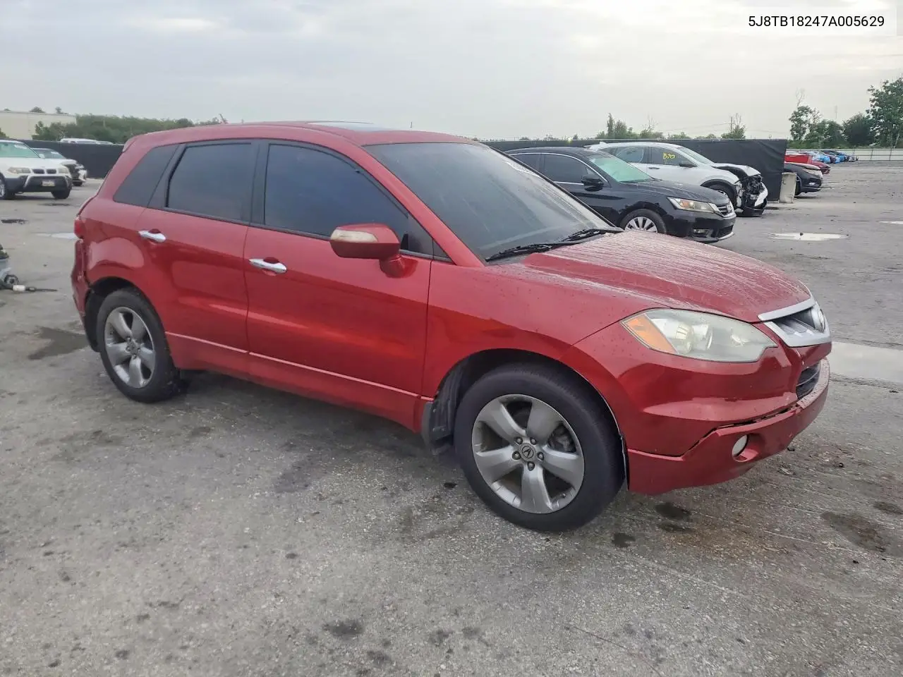 2007 Acura Rdx VIN: 5J8TB18247A005629 Lot: 60983916