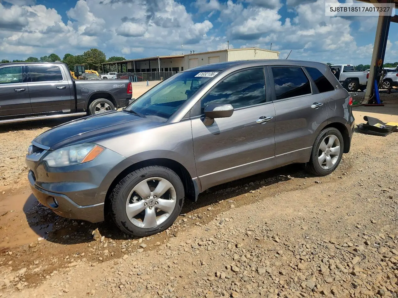 2007 Acura Rdx Technology VIN: 5J8TB18517A017327 Lot: 61032136