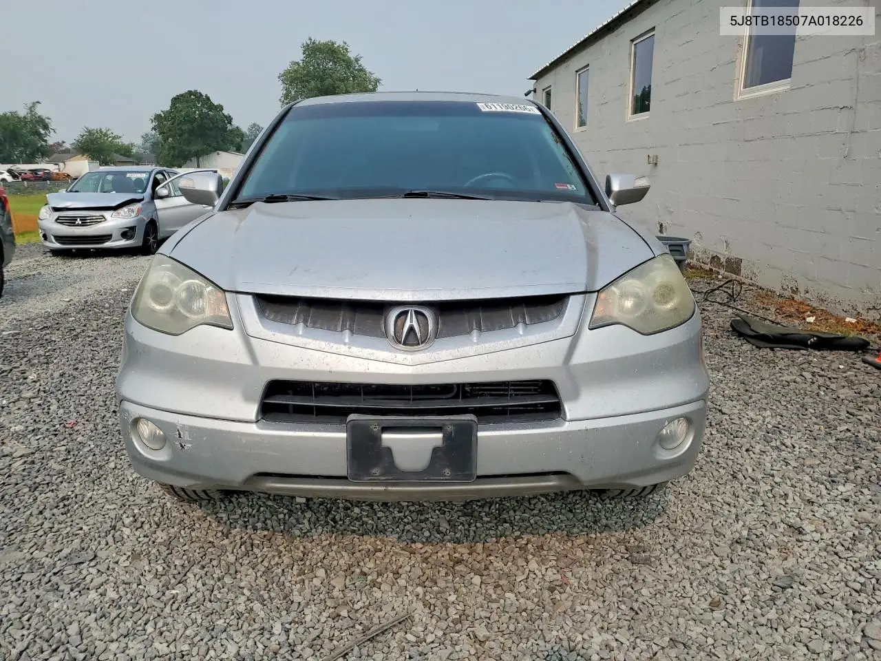 2007 Acura Rdx Technology VIN: 5J8TB18507A018226 Lot: 61190266