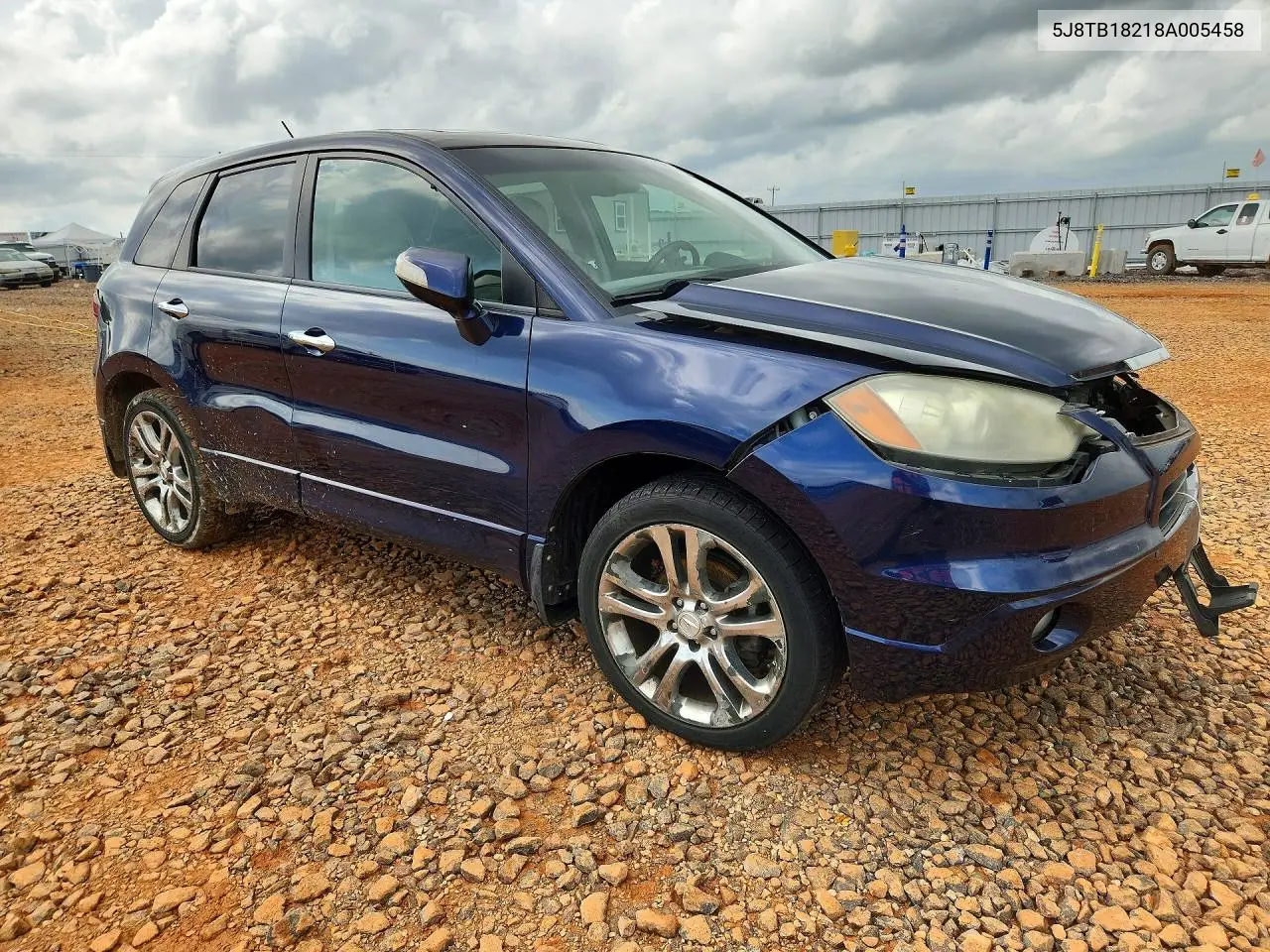2008 Acura Rdx VIN: 5J8TB18218A005458 Lot: 59066906