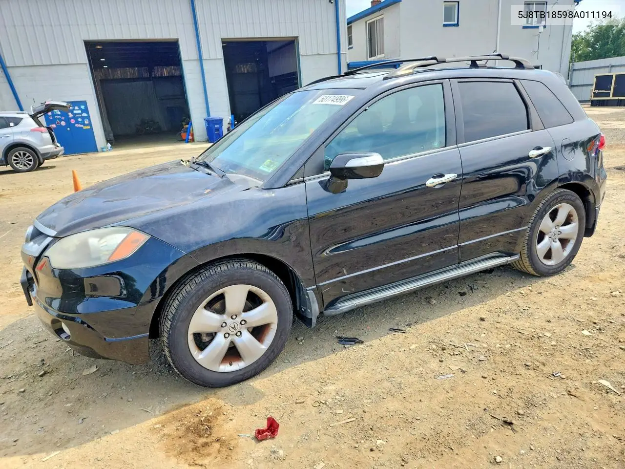 2008 Acura Rdx Technology VIN: 5J8TB18598A011194 Lot: 60174996
