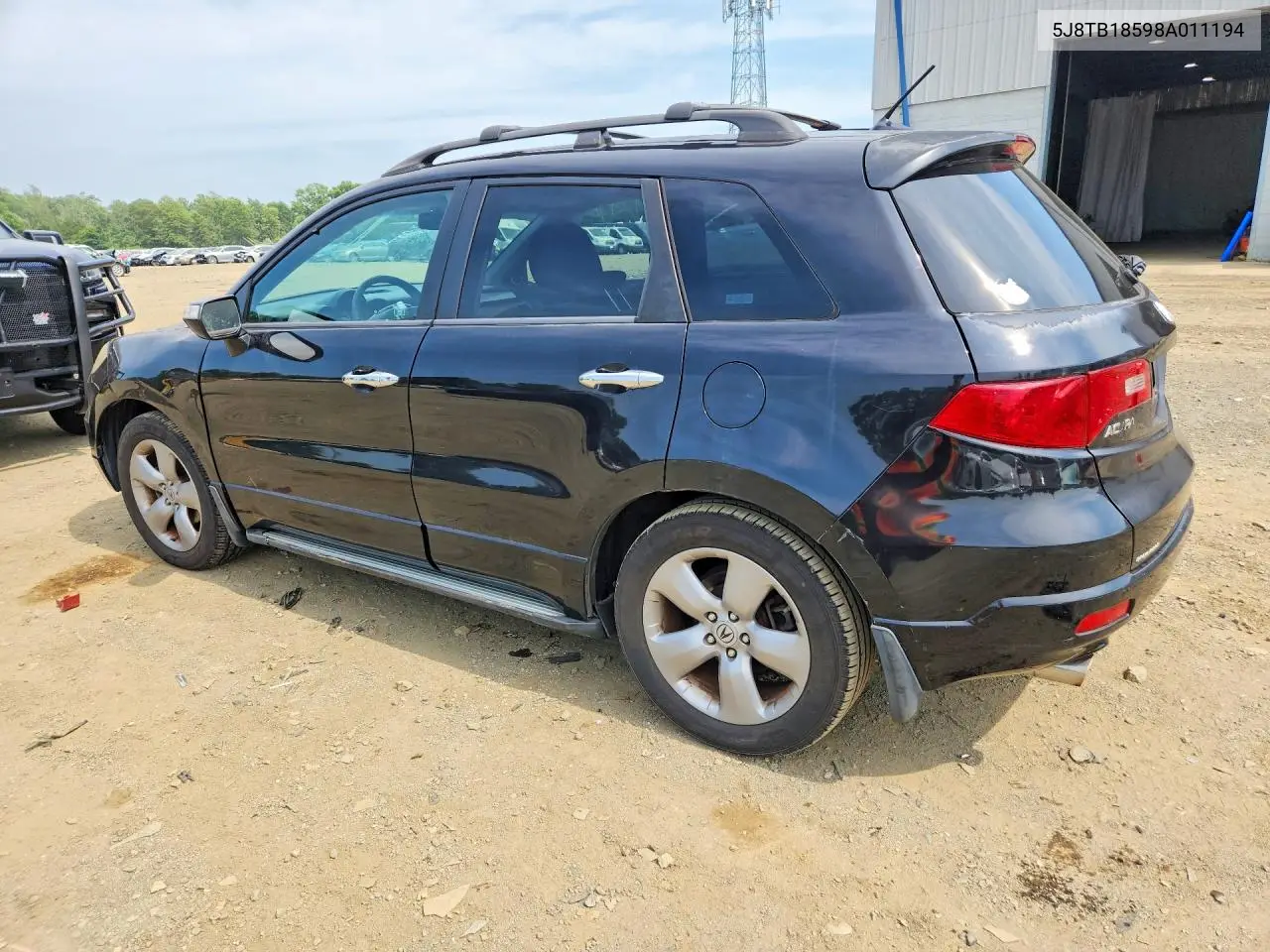 2008 Acura Rdx Technology VIN: 5J8TB18598A011194 Lot: 60174996