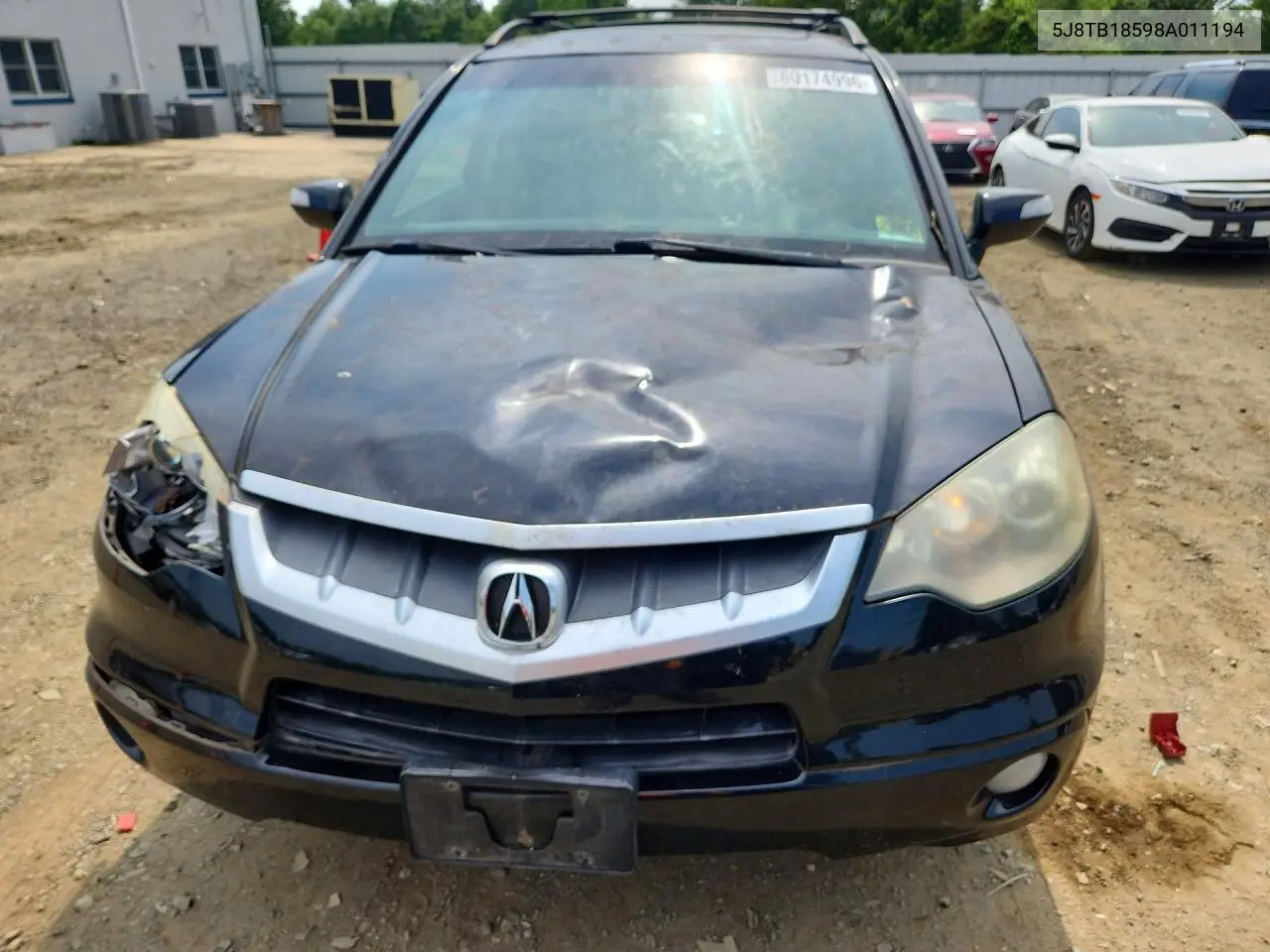2008 Acura Rdx Technology VIN: 5J8TB18598A011194 Lot: 60174996