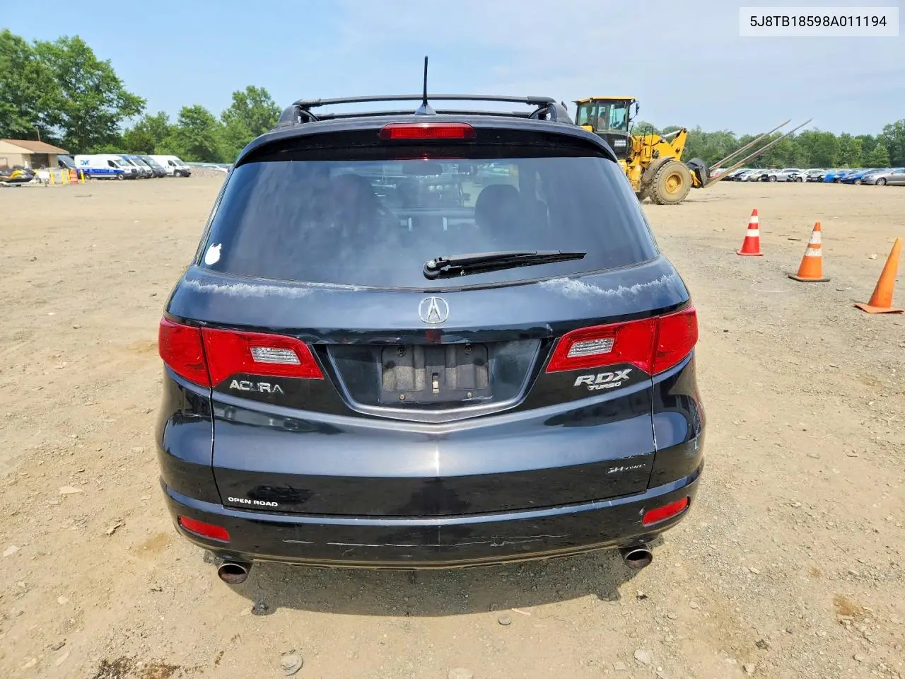 2008 Acura Rdx Technology VIN: 5J8TB18598A011194 Lot: 60174996