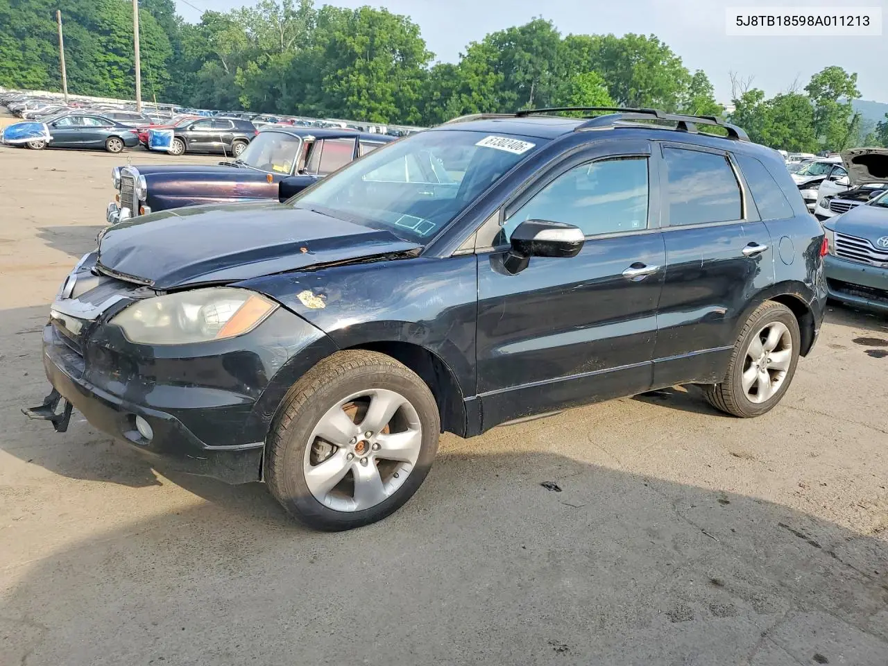 2008 Acura Rdx Technology VIN: 5J8TB18598A011213 Lot: 61302406