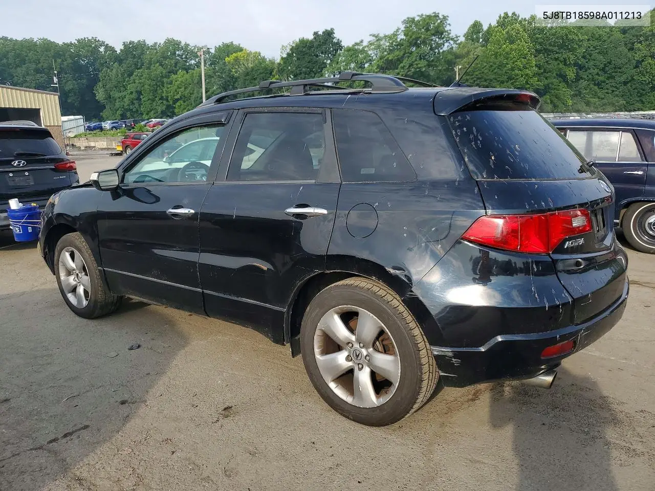 2008 Acura Rdx Technology VIN: 5J8TB18598A011213 Lot: 61302406