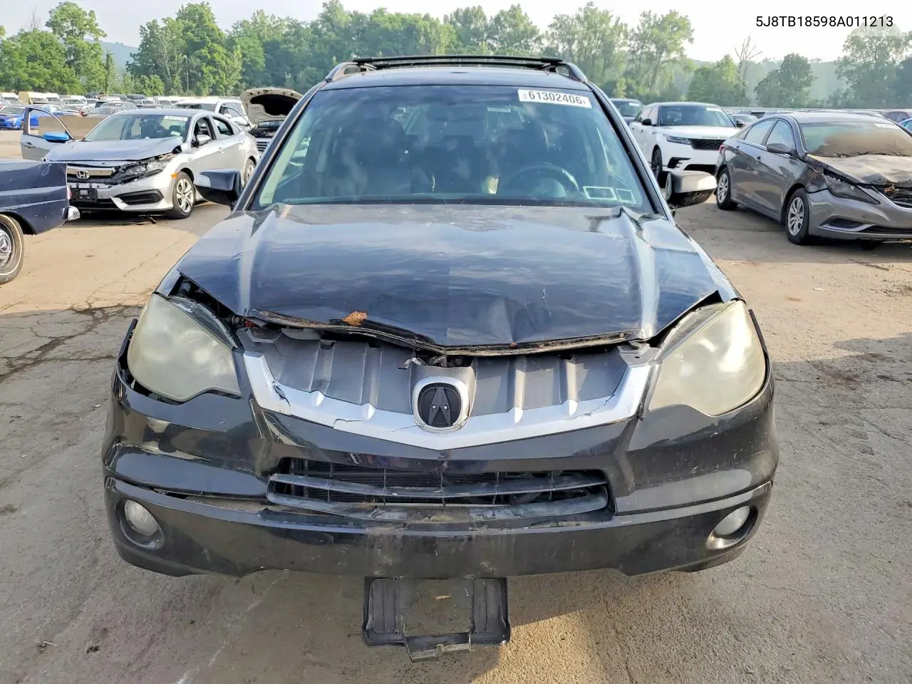 2008 Acura Rdx Technology VIN: 5J8TB18598A011213 Lot: 61302406