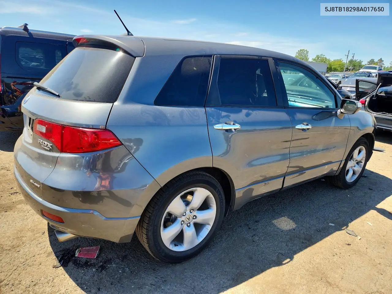 2008 Acura Rdx VIN: 5J8TB18298A017650 Lot: 61394976