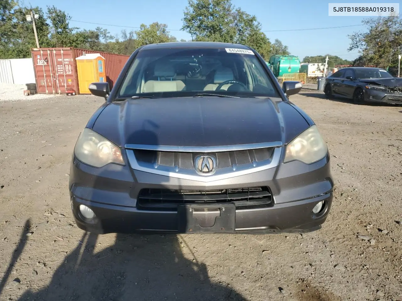 5J8TB18588A019318 2008 Acura Rdx Technology